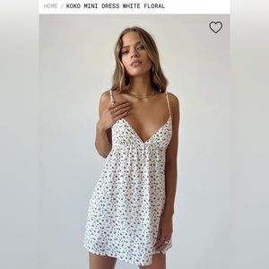 Brand New Princess Polly Floral Mini Dress Size 6